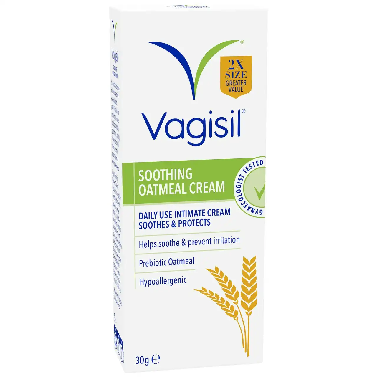 Vagisil Soothing Oatmeal Cream 30g