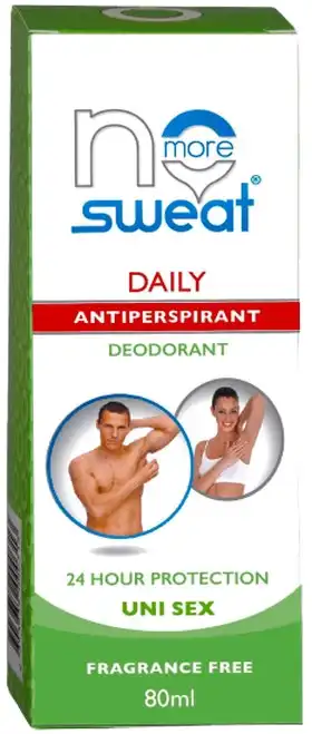 No More Sweat Daily Antiperspirant 24 Hour Roll-On 80ml