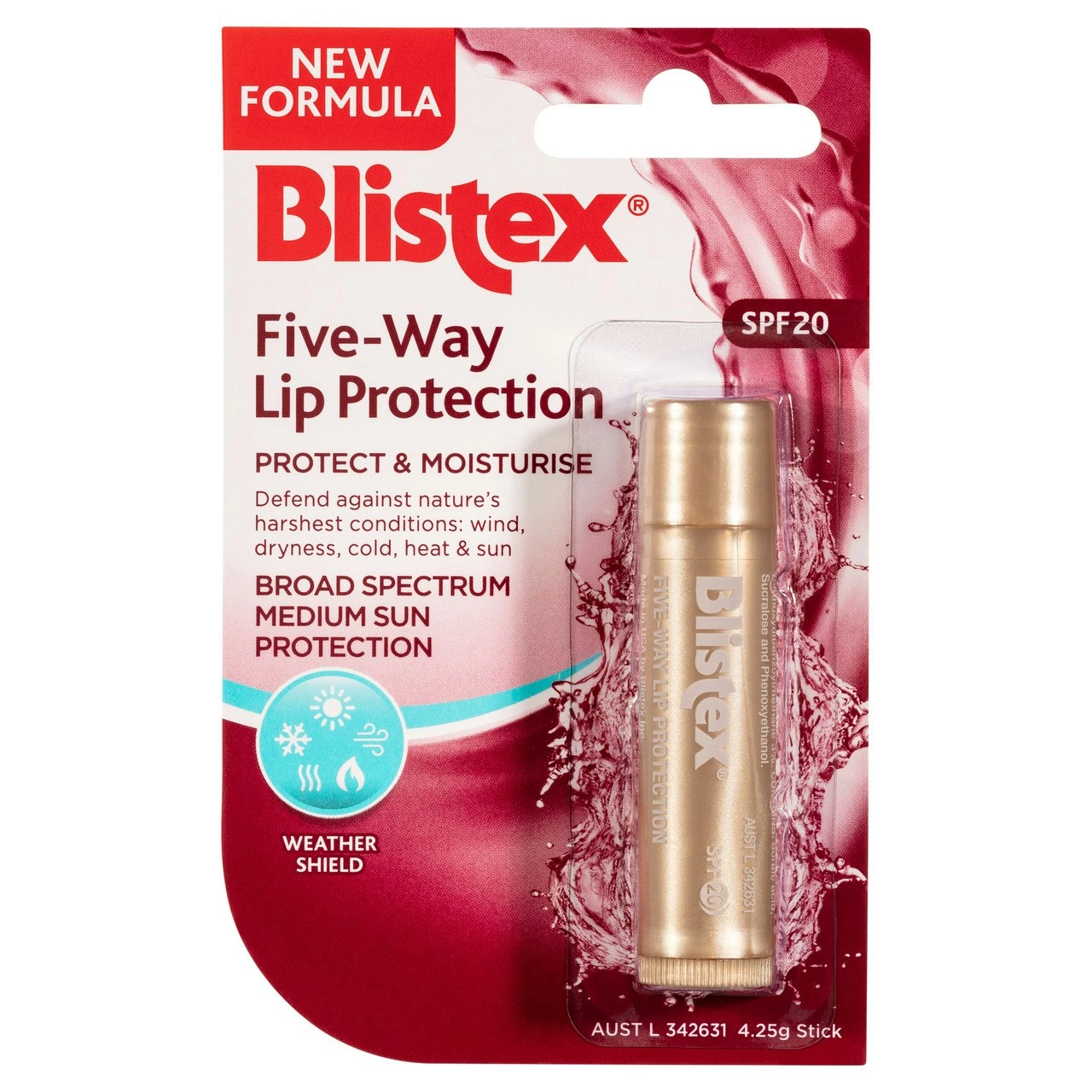 Blistex Five-Way Lip Protection SPF 20 3.7g