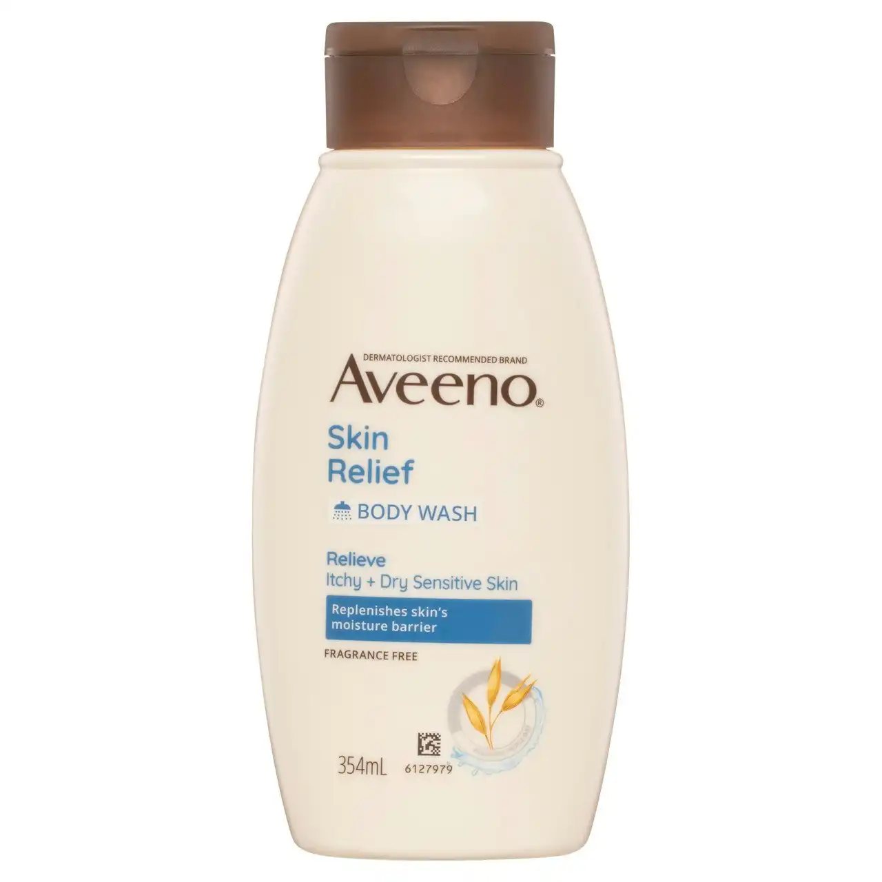 Aveeno Skin Relief Fragrance Free Body Wash 354mL