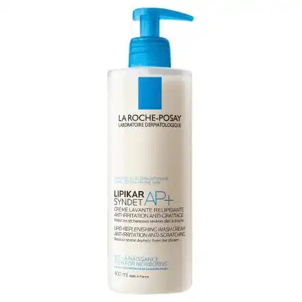 Lipikar Syndet AP+ Lipid-Replenishing Wash Cream 400mL