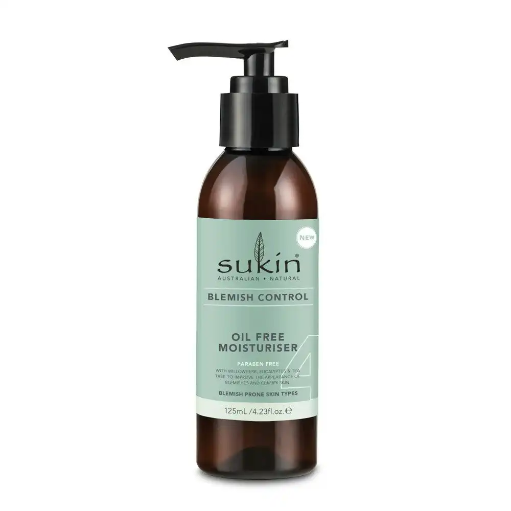 Sukin Blemish Oil Free Moisturiser 125 Ml