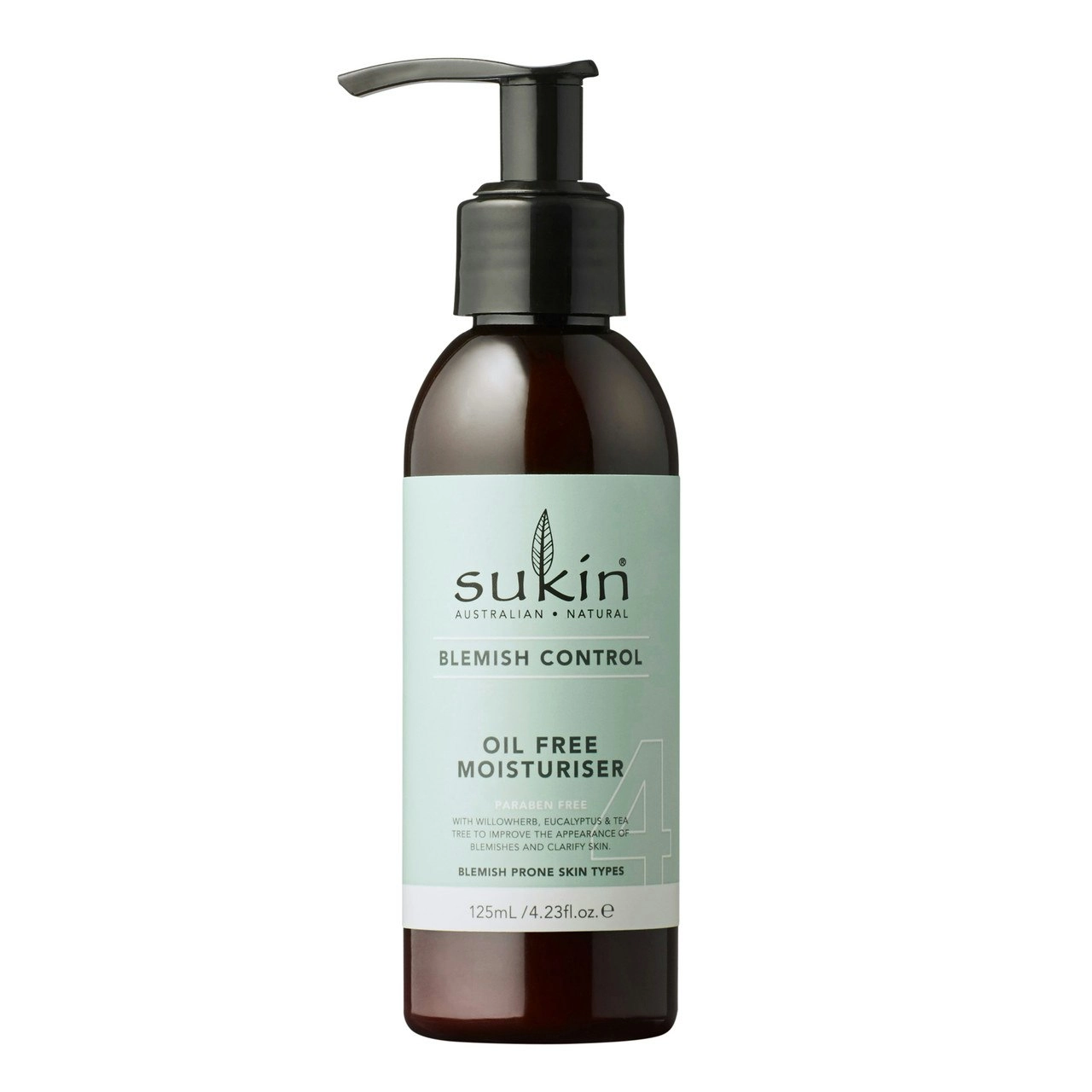 Sukin Blemish Oil Free Moisturiser 125 Ml