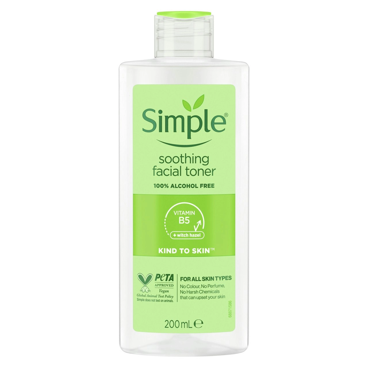 Simple  Facial Toner  Soothing  200ml