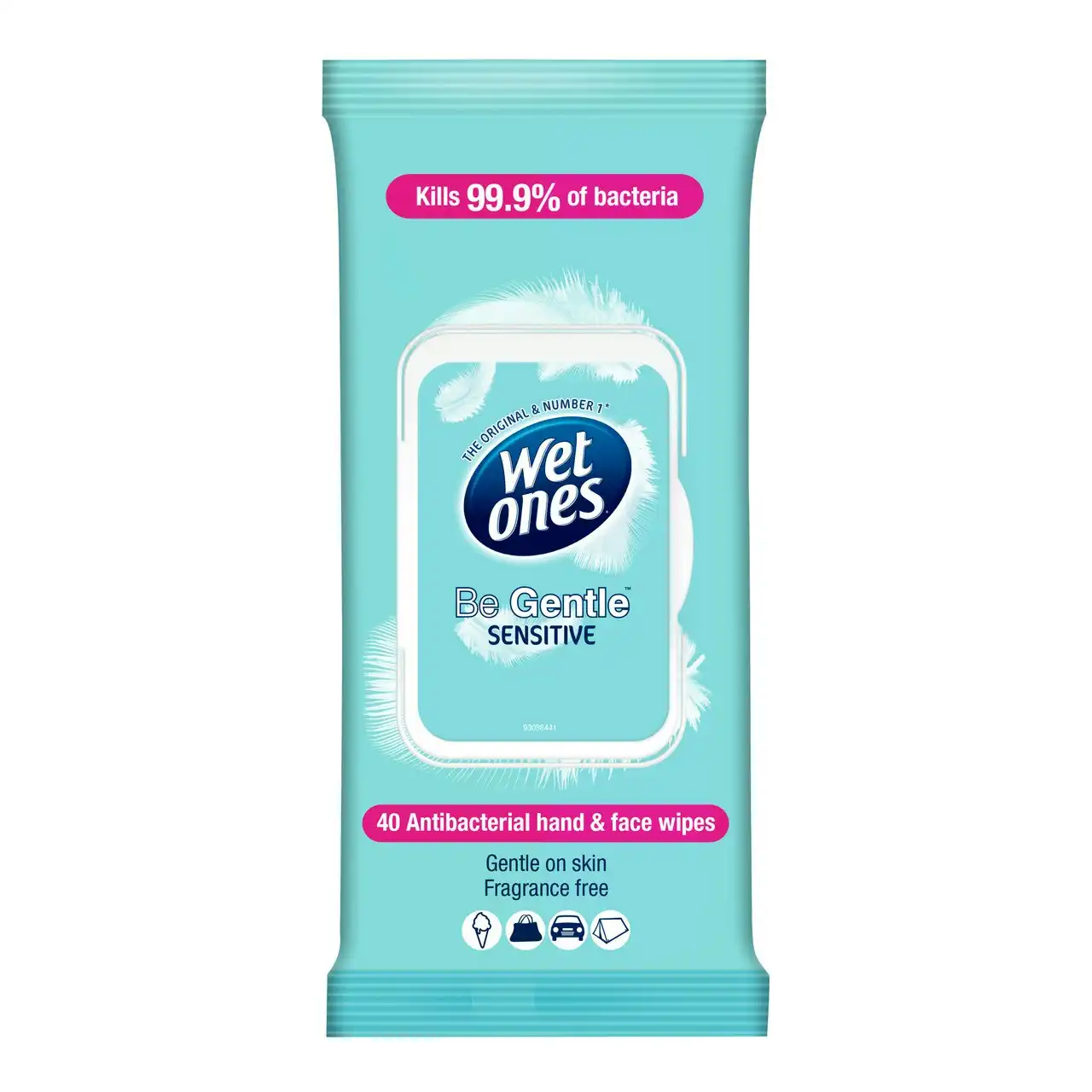 Wet Ones Be Gentle Wipes 40 Pack