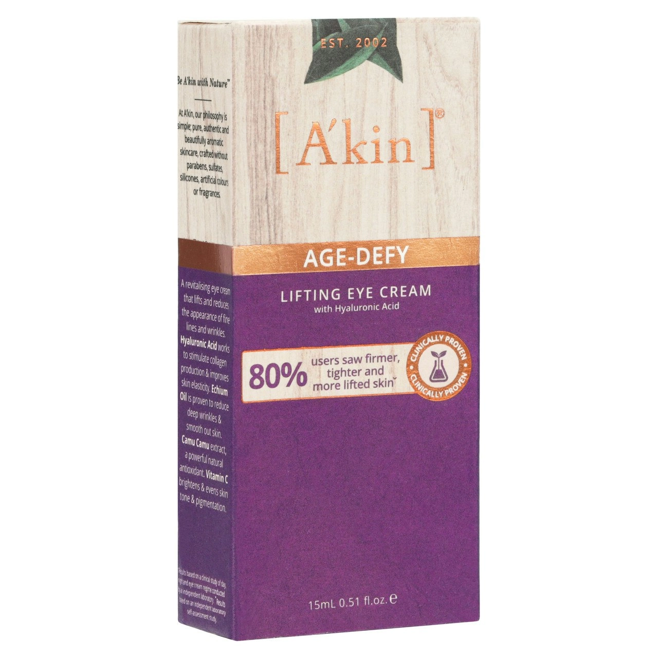 A'kin Lifting Eye Cream 15ML