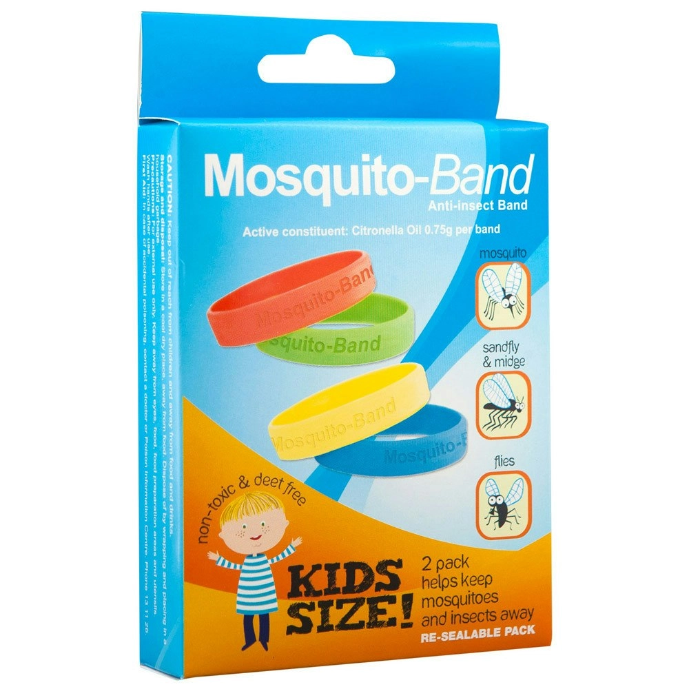 Mozzigear Mosquito Band Kids Size 2 Pack