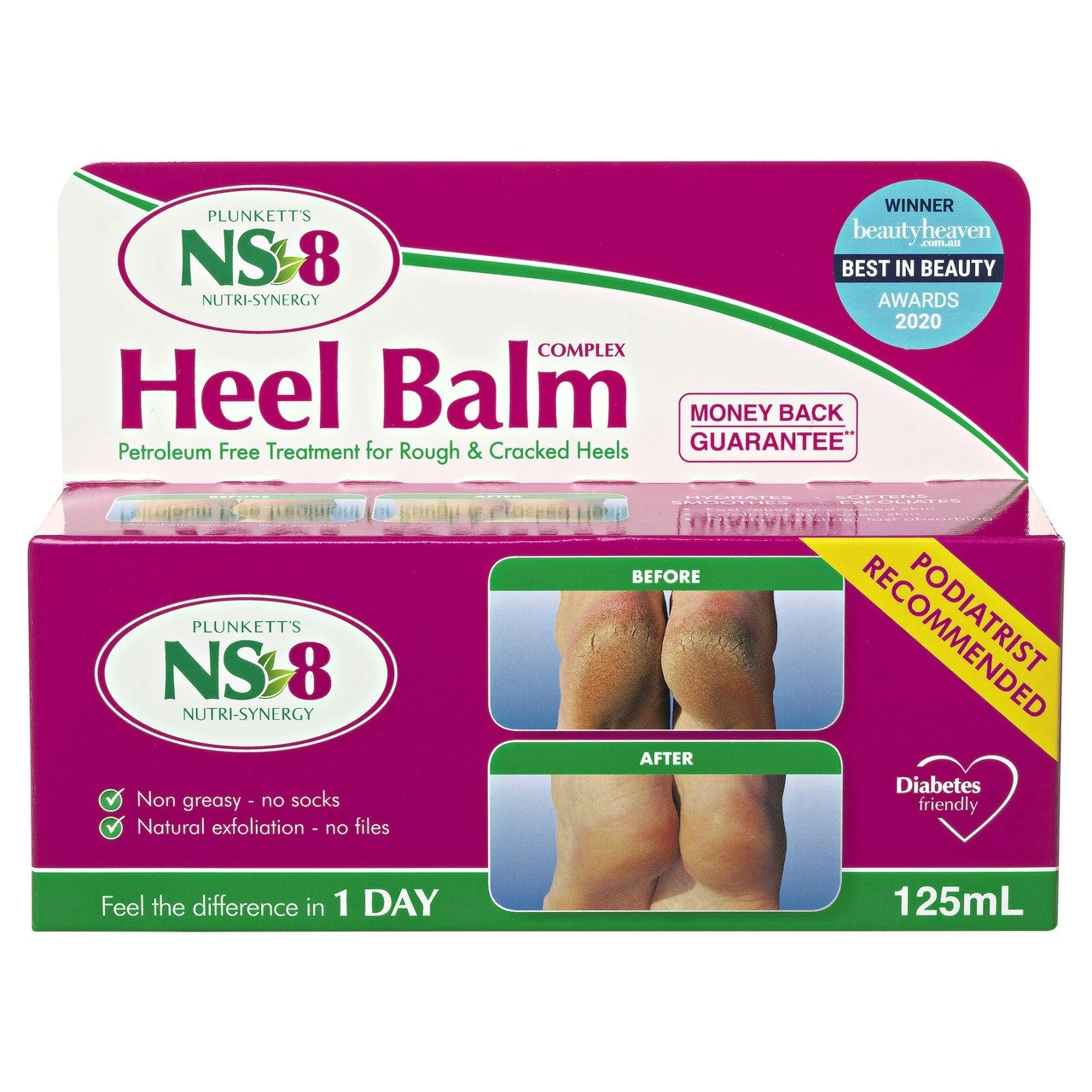 Plunkett's NS 8 Heel Balm Complex 125mL