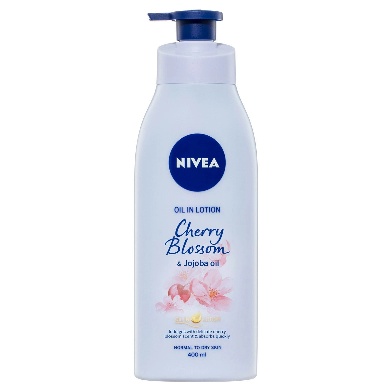 Nivea Oil Infused Lotion Cherry Blossom & Jojoba Oil 400ml