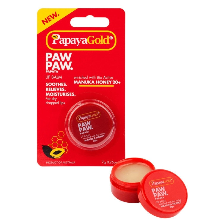 Papaya Gold Paw Paw Lip Balm 7g