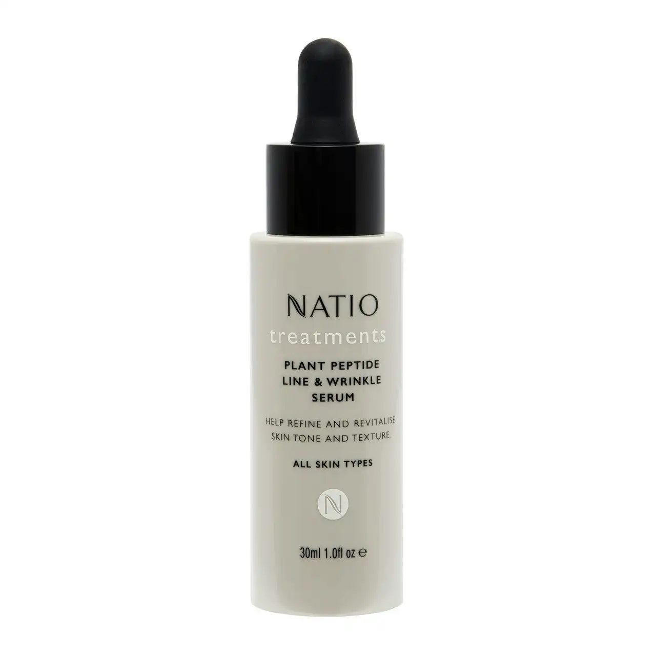 Natio Treatments Plant Peptide Line & Wrinkle Serum 30ml