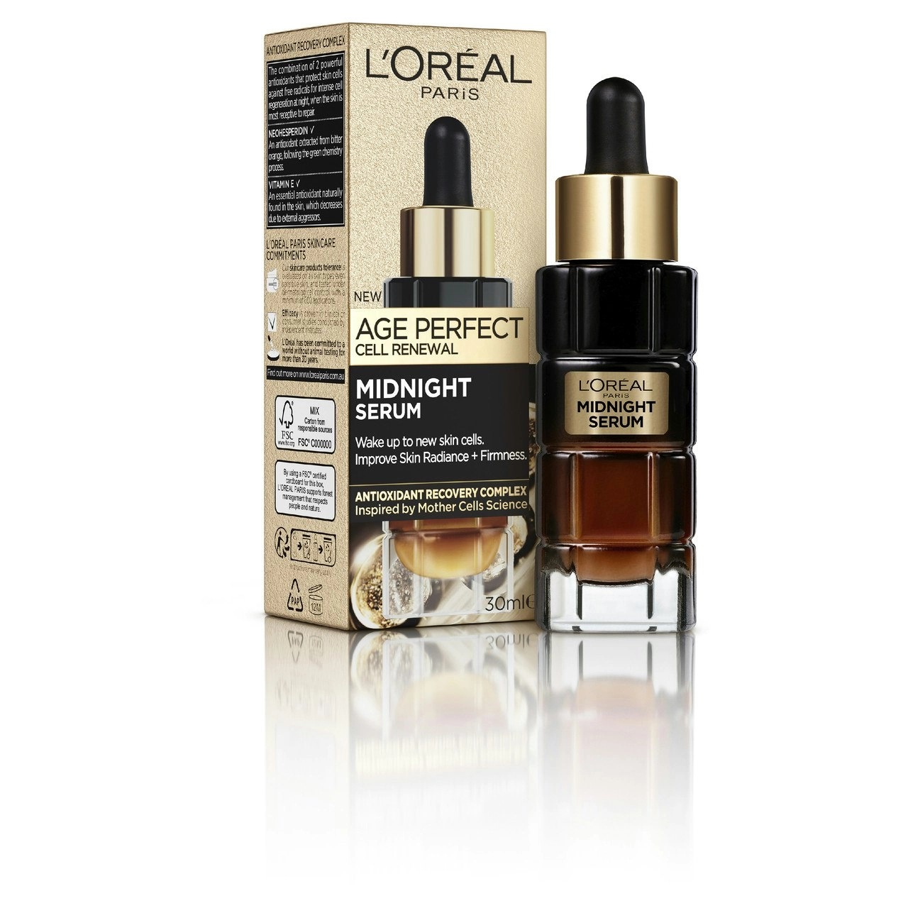 L'Oreal Paris Age Perfect Cell Renewal Midnight Serum 30mL