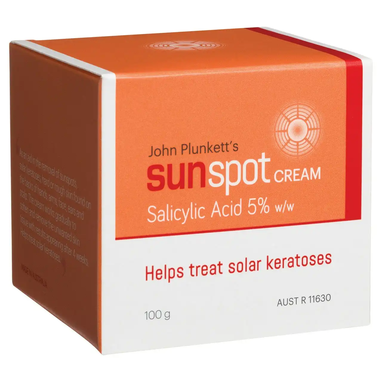 John Plunkett's Sunspot Cream 100g