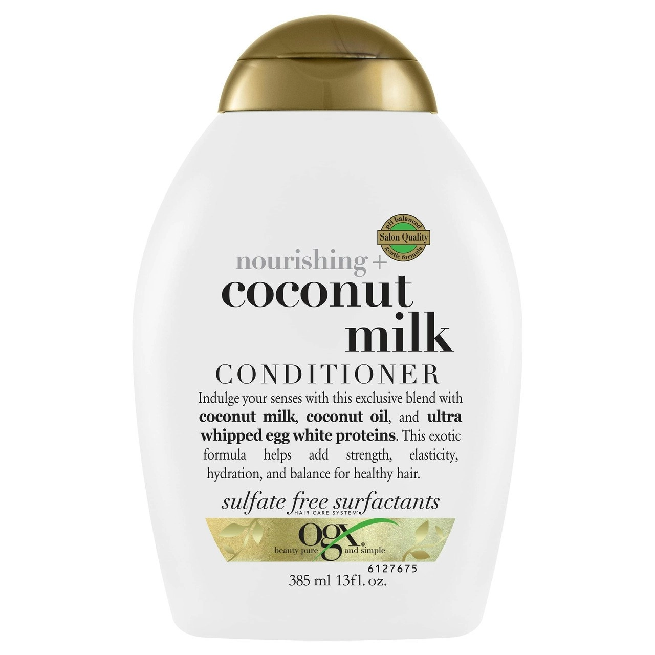 OGX Nourishing + Hydrating Coconut Milk Conditioner For Dry Hair 385mL