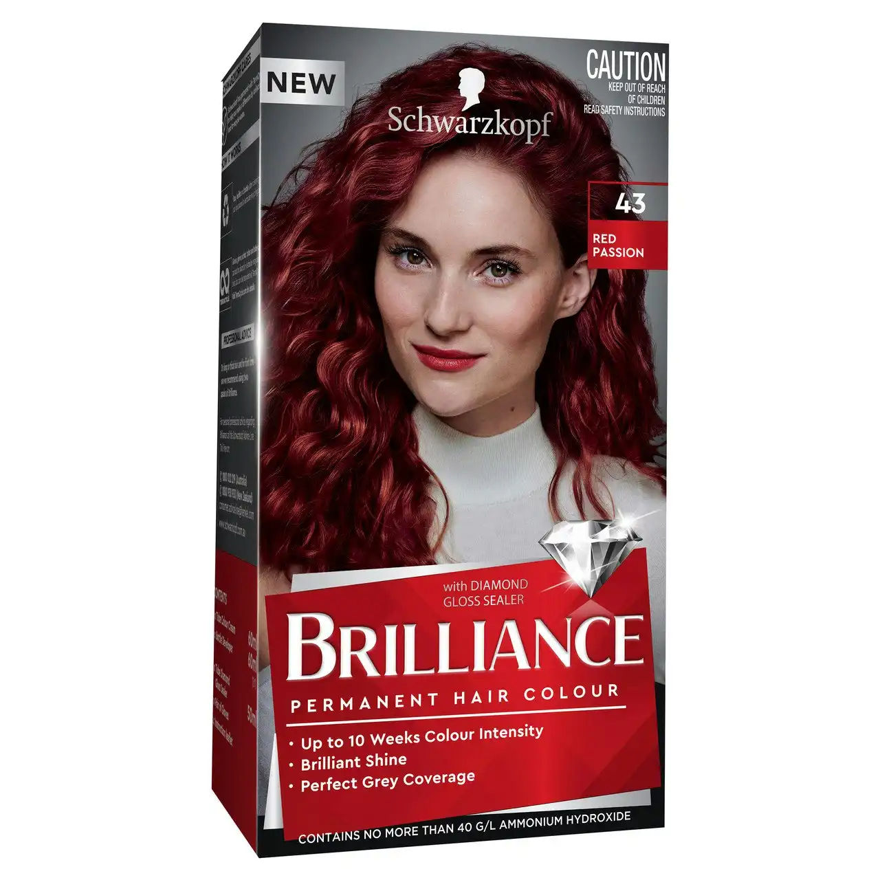 Schwarzkopf Brilliance 43 Red Passion