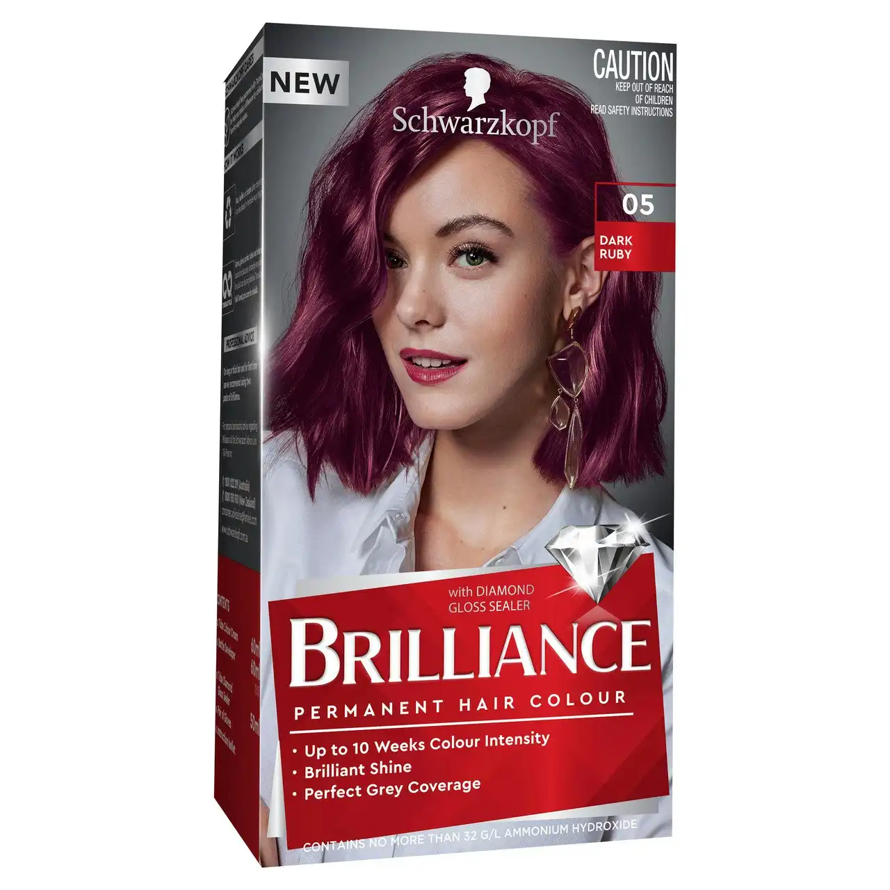 Schwarzkopf Brilliance 05 Dark Ruby