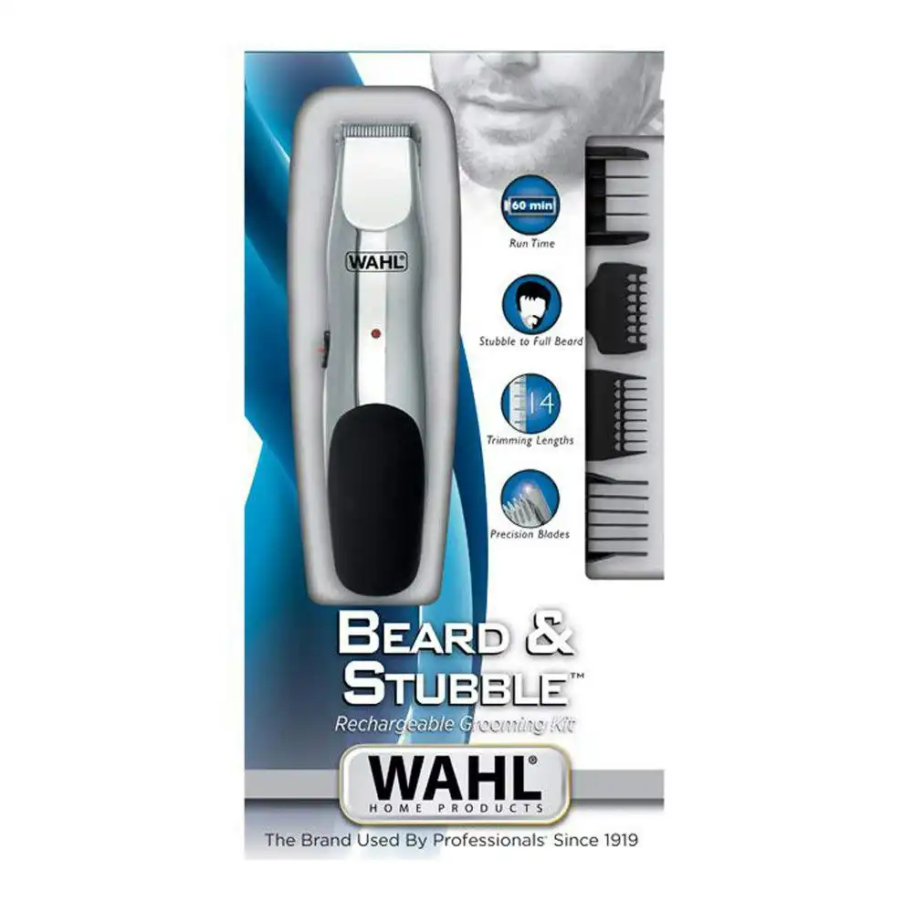 Wahl Beard & Stubble Rechargeable Grooming Kit