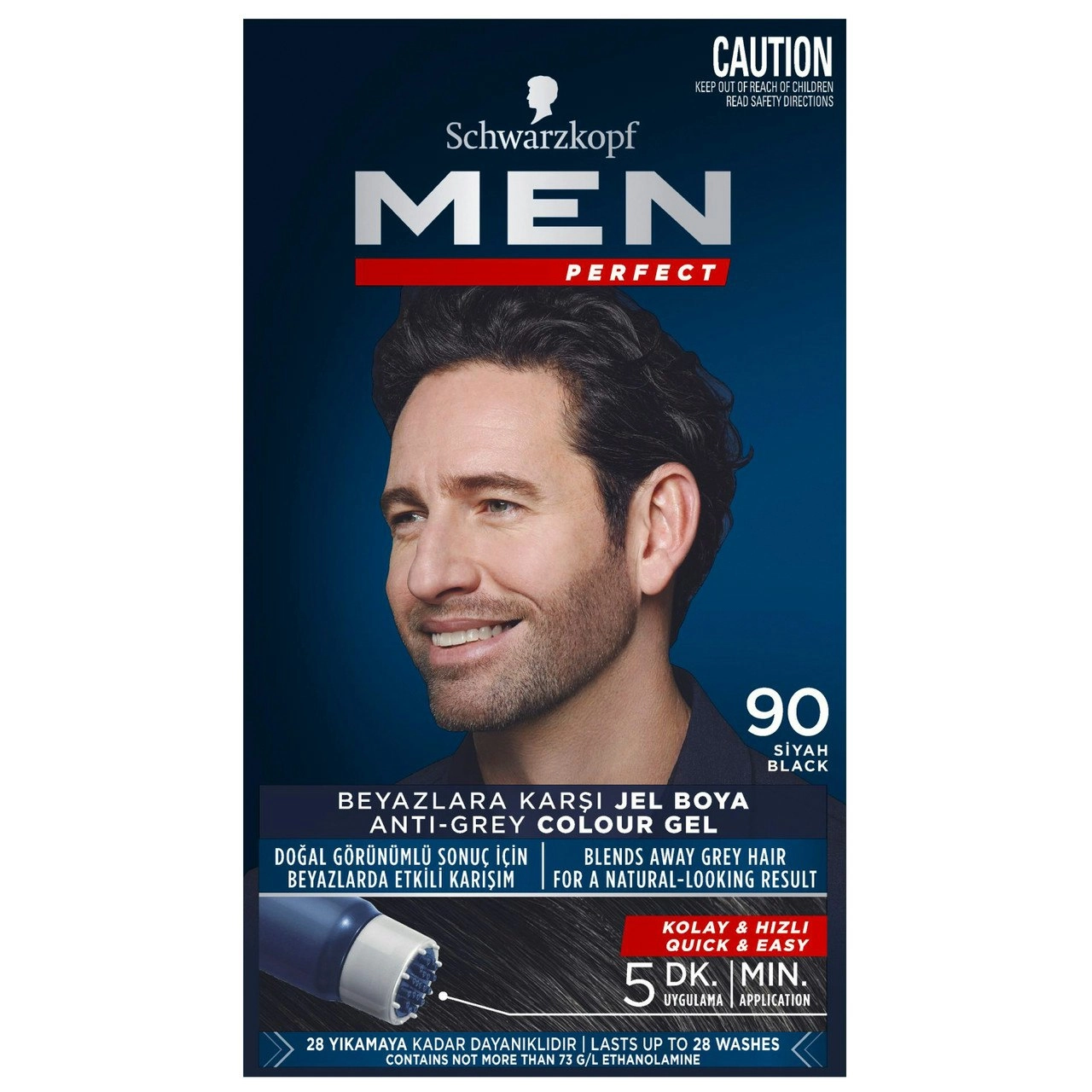 Schwarzkopf Men Perfect 90 Black