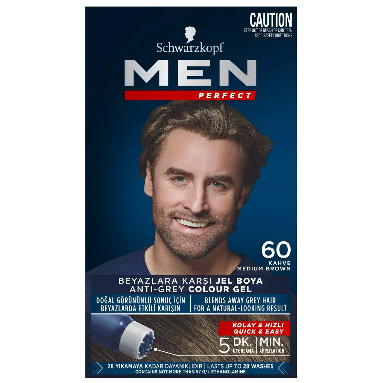 Schwarzkopf Men Perfect 60 Medium Brown