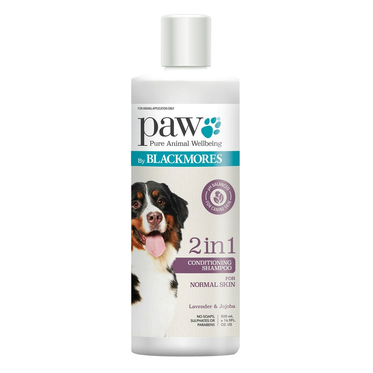 PAW by Blackmores 2 in 1 Conditioning Shampoo for Dogs (500ml)