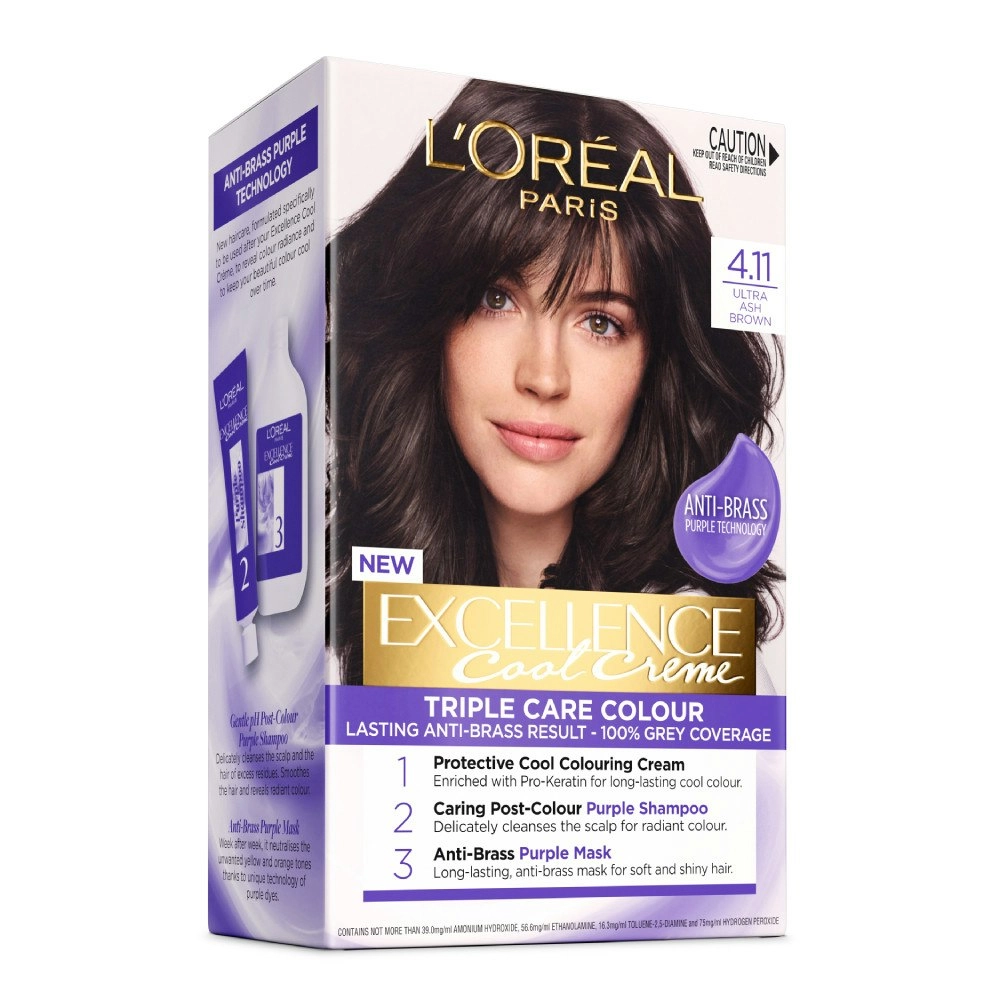 L'Oreal Paris Excellence Cool 4.11 Ash Brown