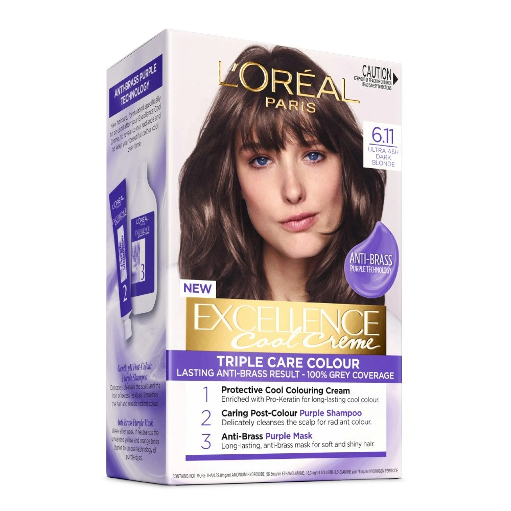 L'Oreal Paris Excellence Cool Creme 6.11 Ultra Ash Dark Blonde