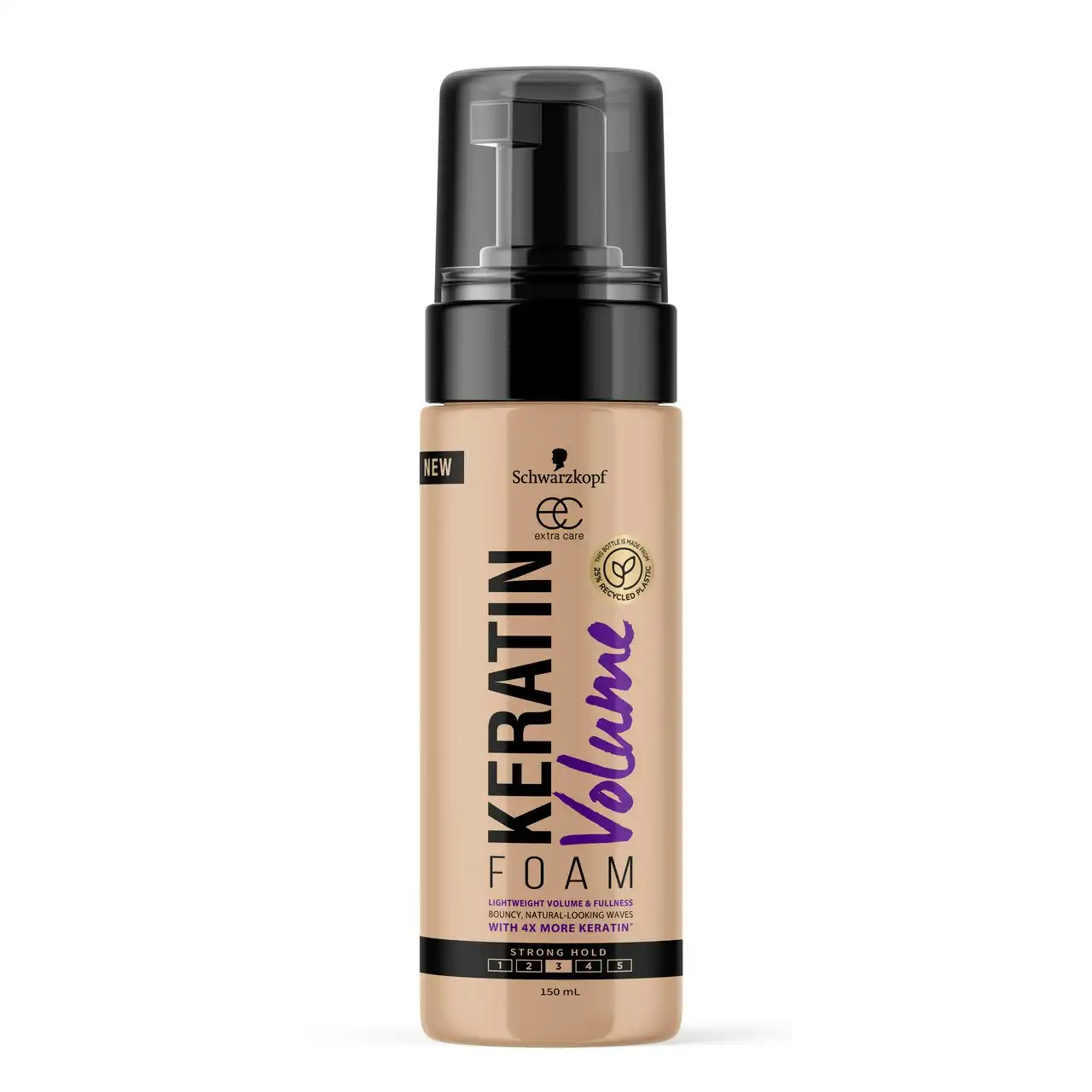 Schwarzkopf EC Styling Keratin Volume Foam 150mL