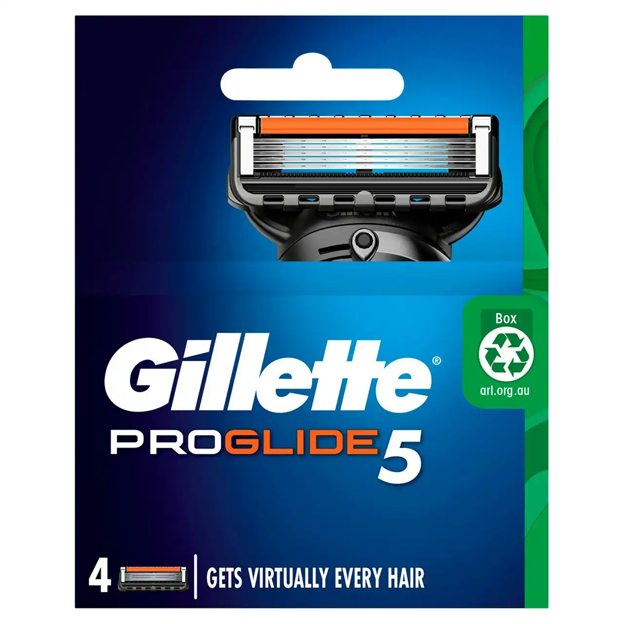 Gillette ProGlide 5 Razor Blades 4 cartridges count, Shave Care