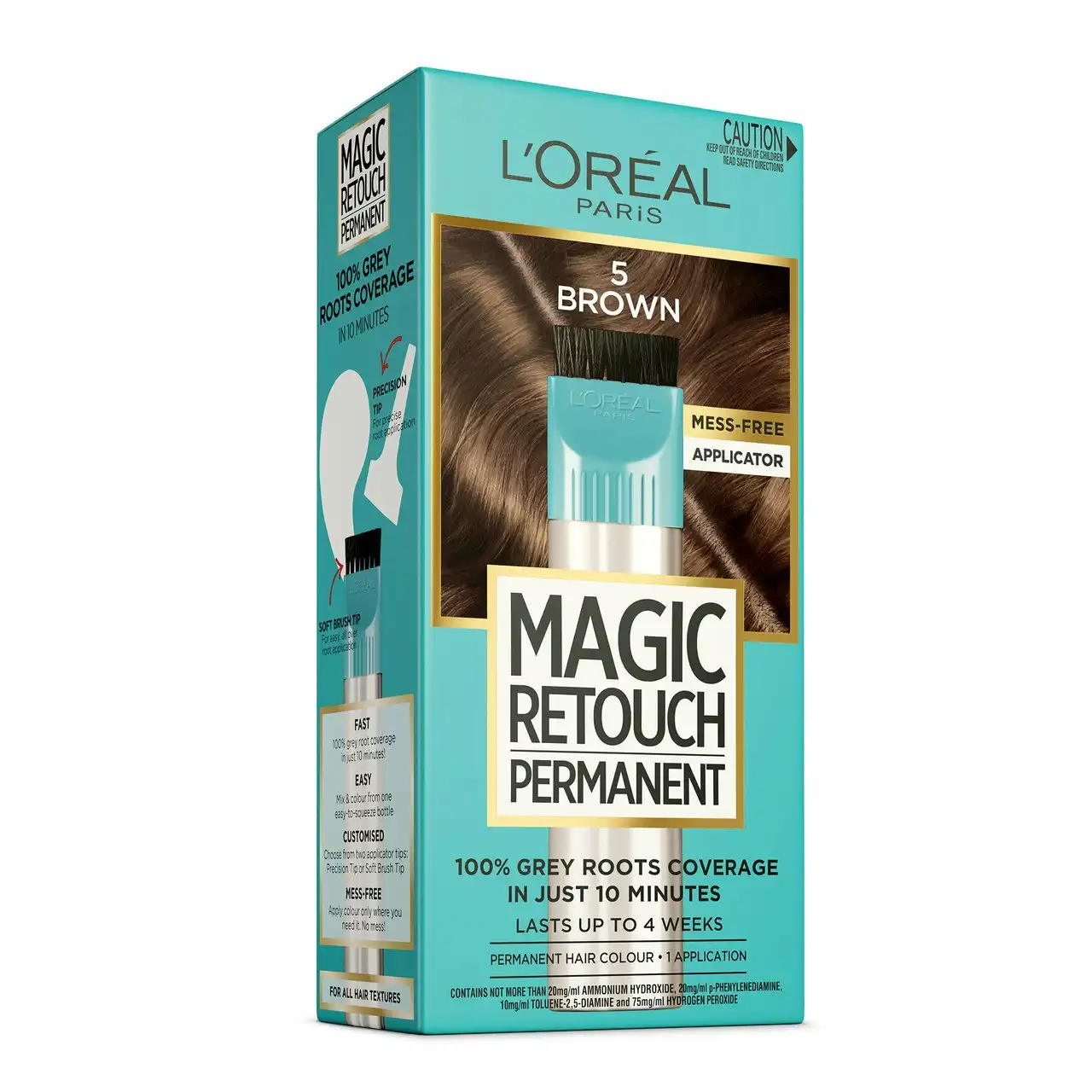 L'Oreal Paris Magic Retouch Permanent 5 Brown