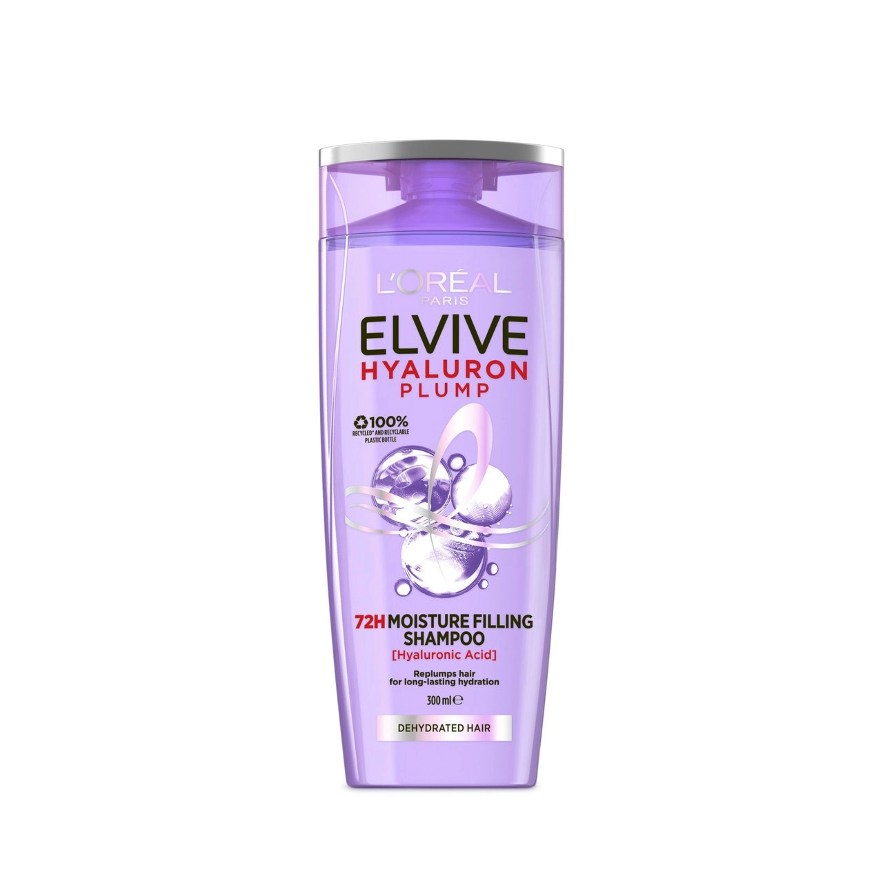 L'Oreal Paris Elvive Hyaluron Plump 72H Moisture Filling Shampoo 300ml