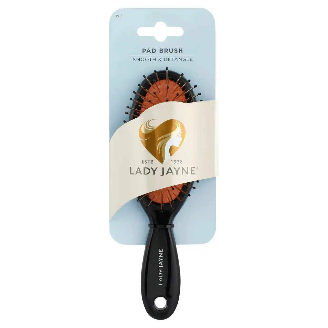 Lady Jayne Purse-Sized Metal Pin Pad Brush