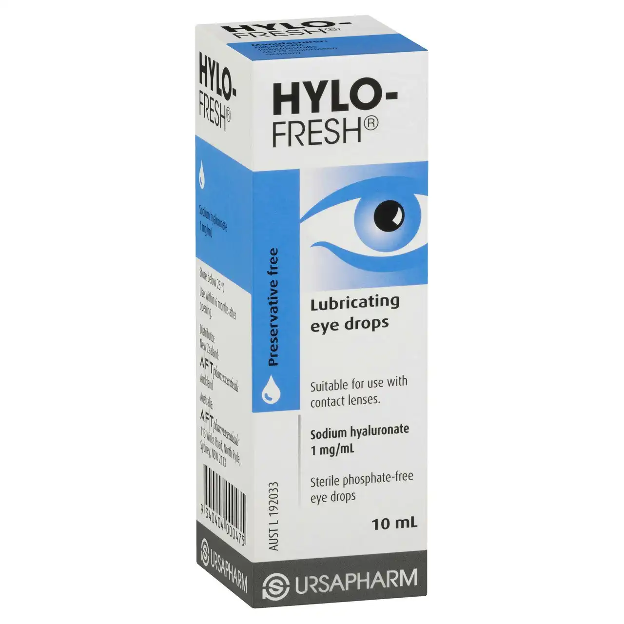 Hylo-Fresh(R) Lubricating Eye Drops 10mL