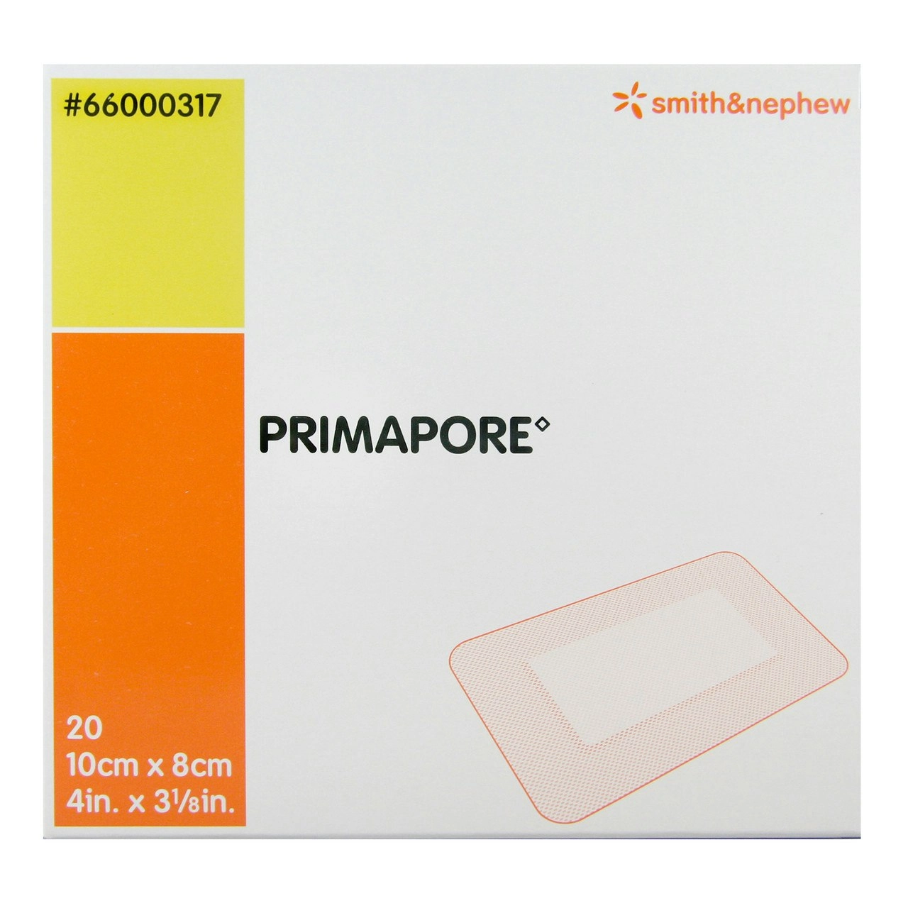 PRIMAPORE Dressing 10cm x 8cm (single dressing)