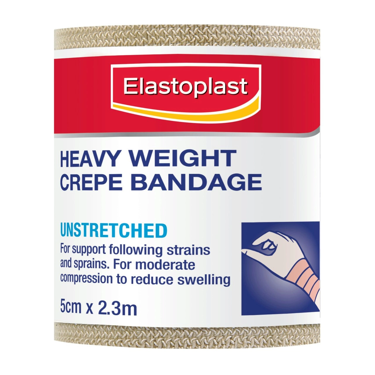 Elastoplast Hw Crepe Bandage 5cm X 2.3m