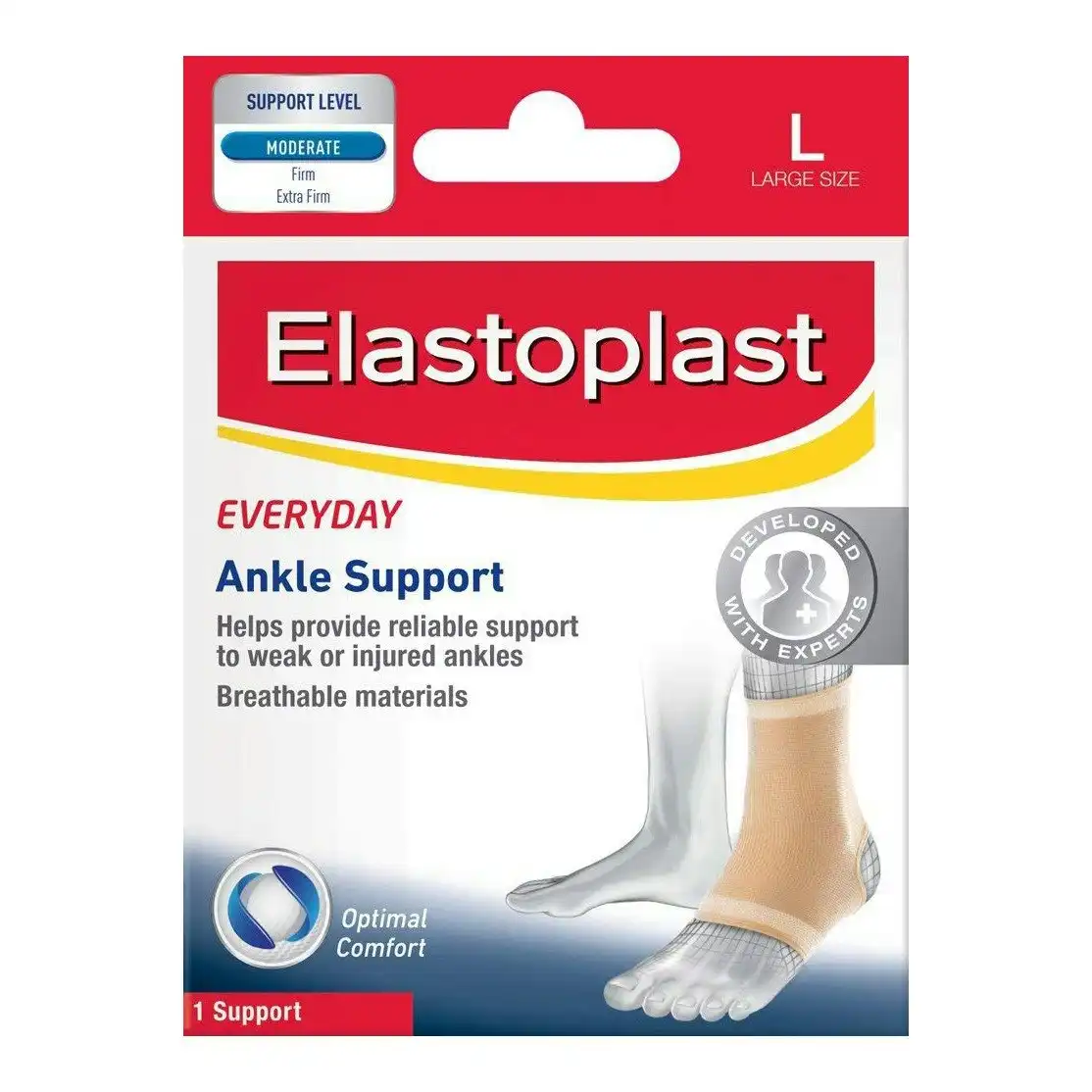 Elastoplast Sport Ankle Support Large 1 Ea