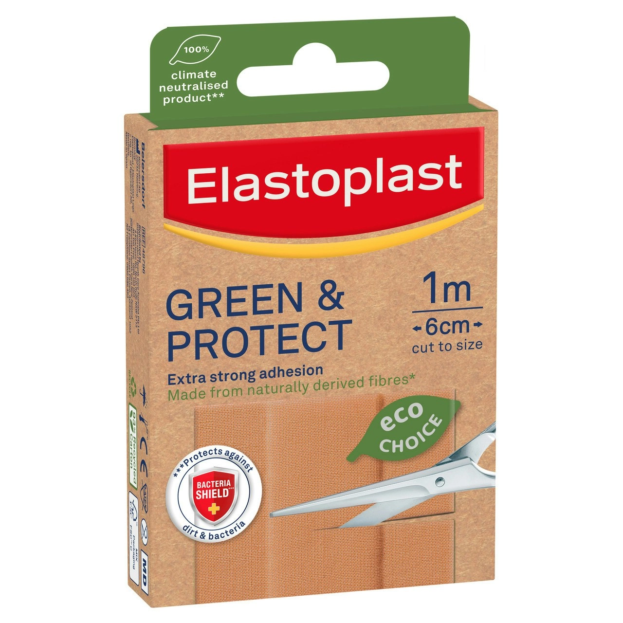 Elastoplast Green & Protect 1m x 6cm