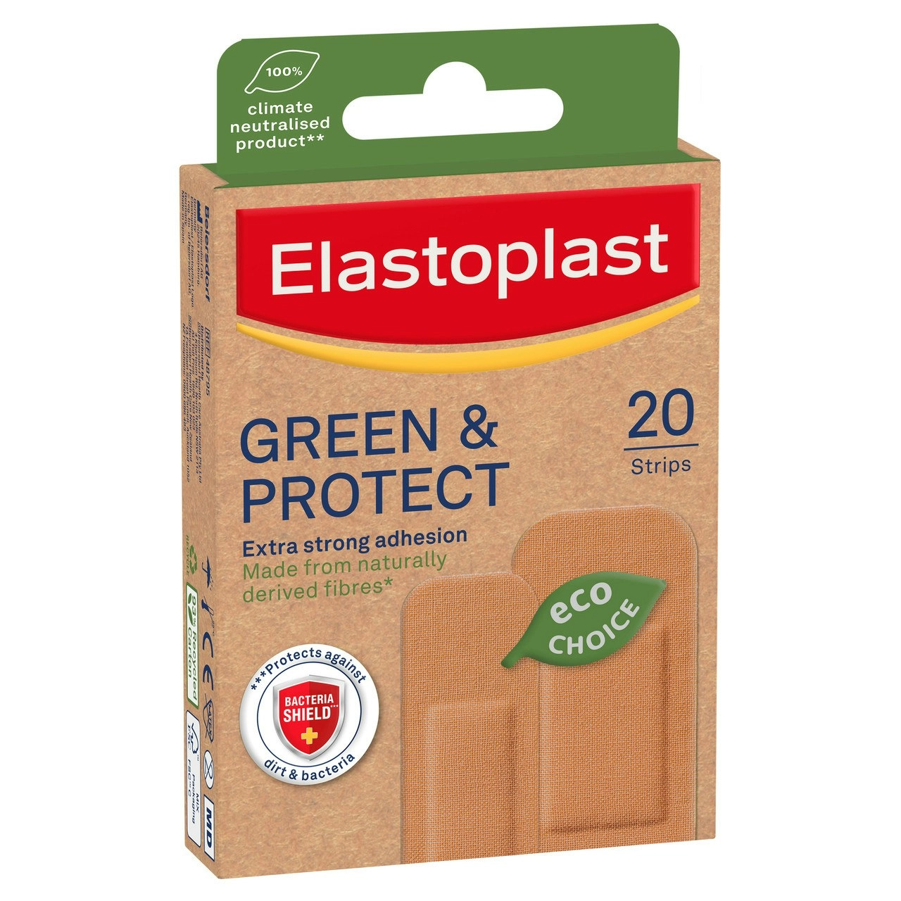 Elastoplast Green & Protect 20 strips