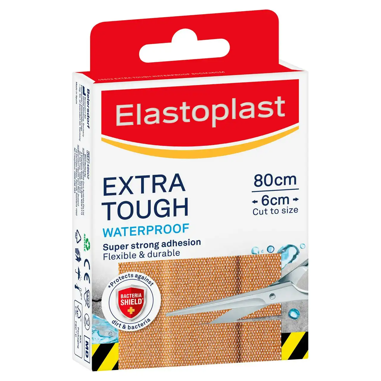 Elastoplast Extra Tough Waterproof 80cm