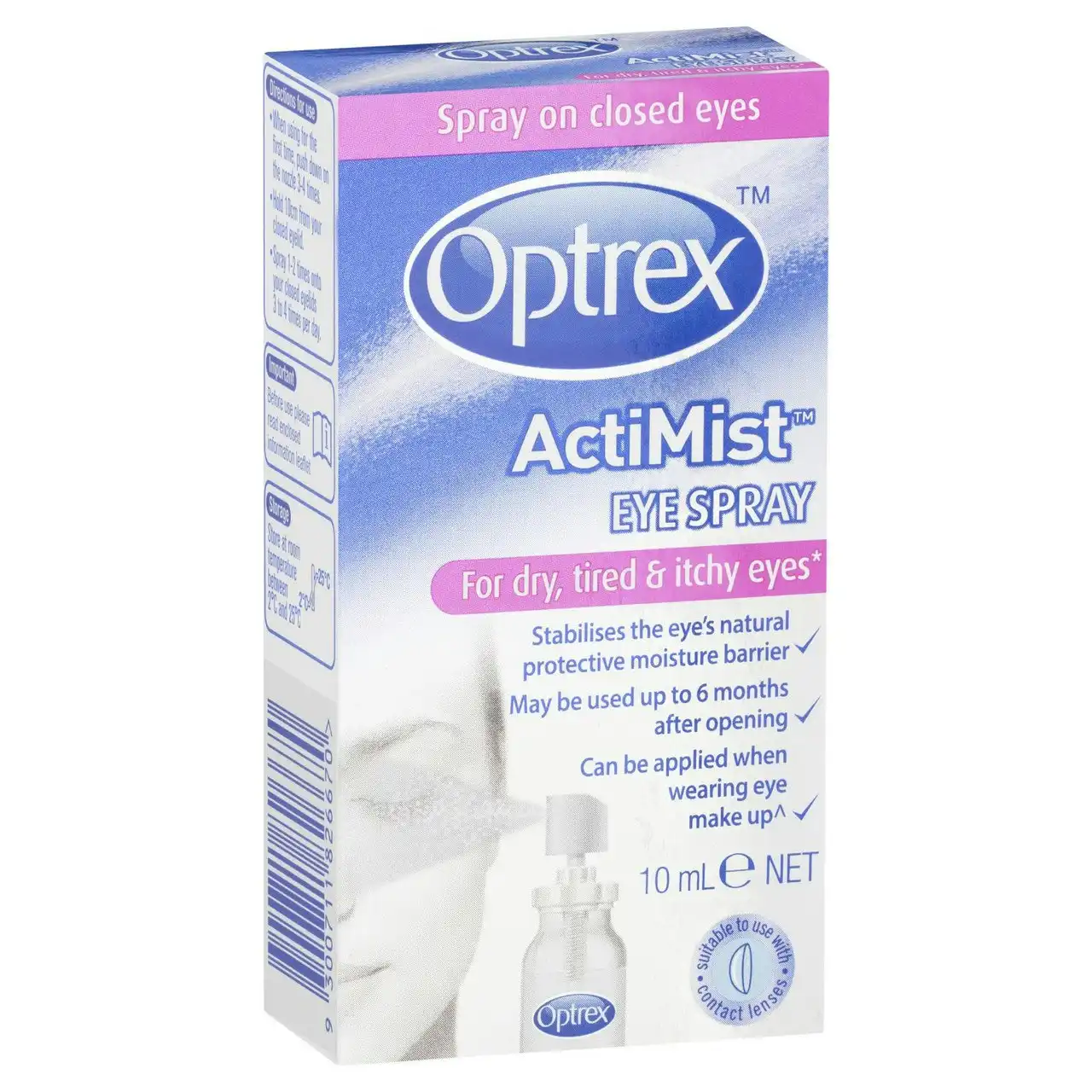 Optrex ActiMist Eye Spray 10mL