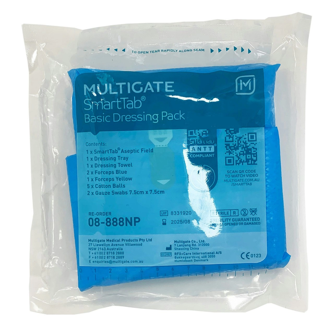 Multigate SmartTab Basic Dressing Pack