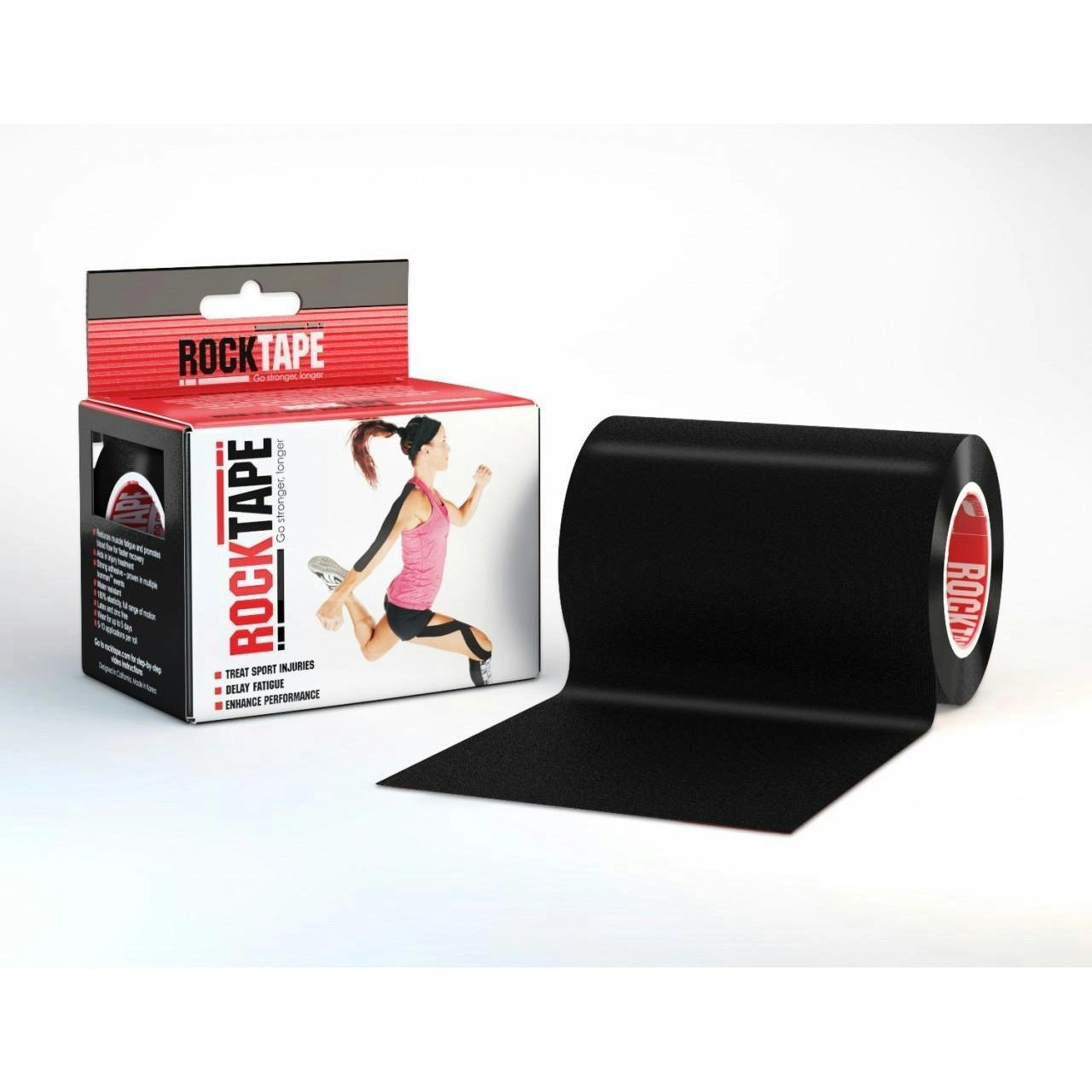 Rocktape 10cm x 5m Black