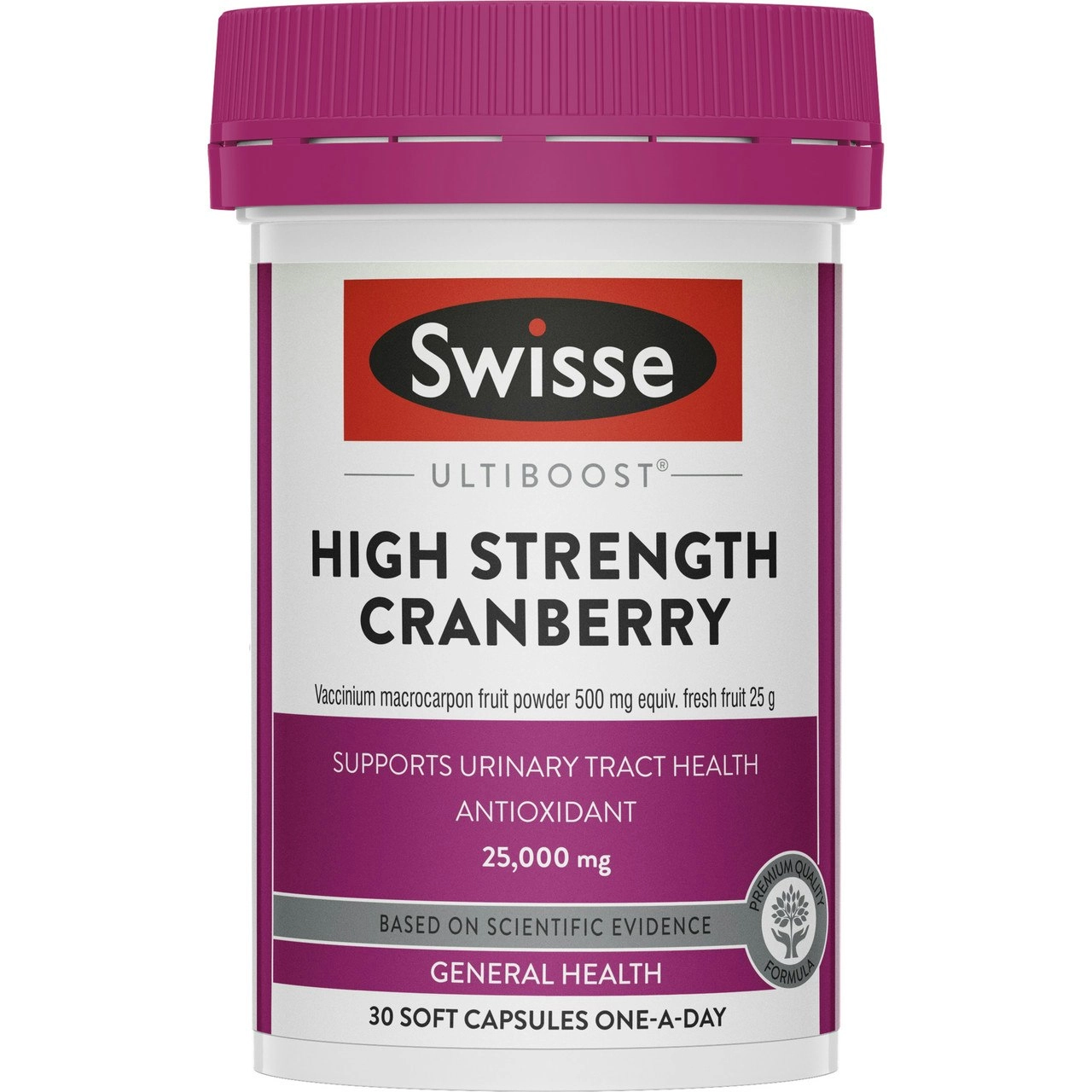 Swisse Ultiboost High Strength Cranberry 30 Capsules