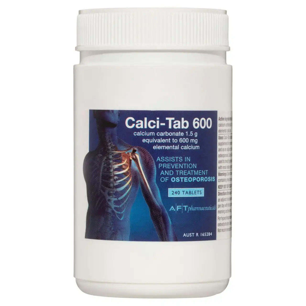 Calci-Tab(R) 600mg 240 Tablets