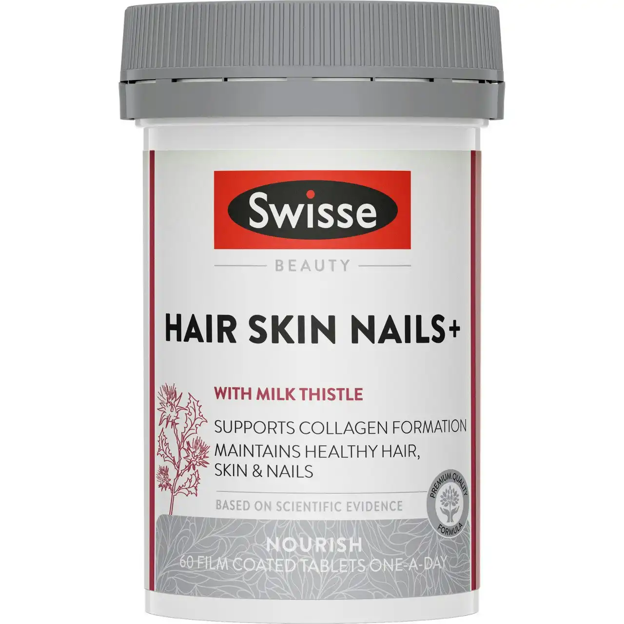 Swisse Beauty Hair Skin Nails+ 60 Tablets