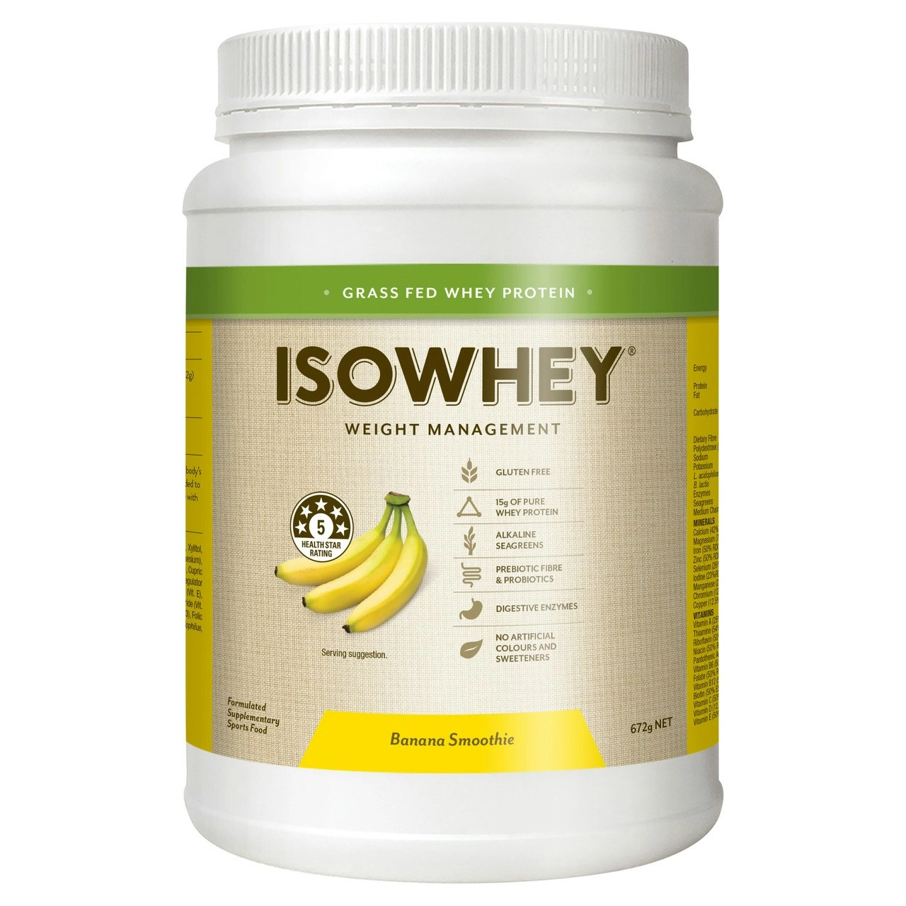 IsoWhey Banana Smoothie 672g