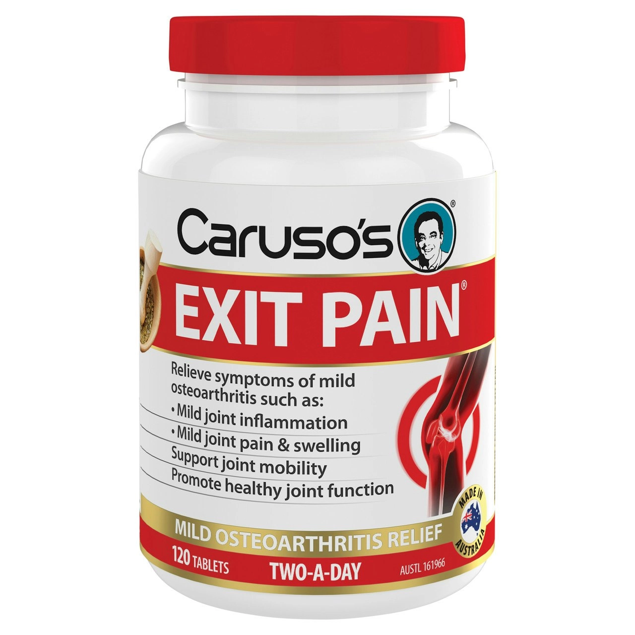 Caruso's Exit Pain 120 Tablets