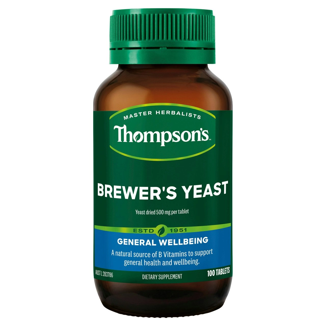 Thompson's Brewers Yeast 100 Tablets