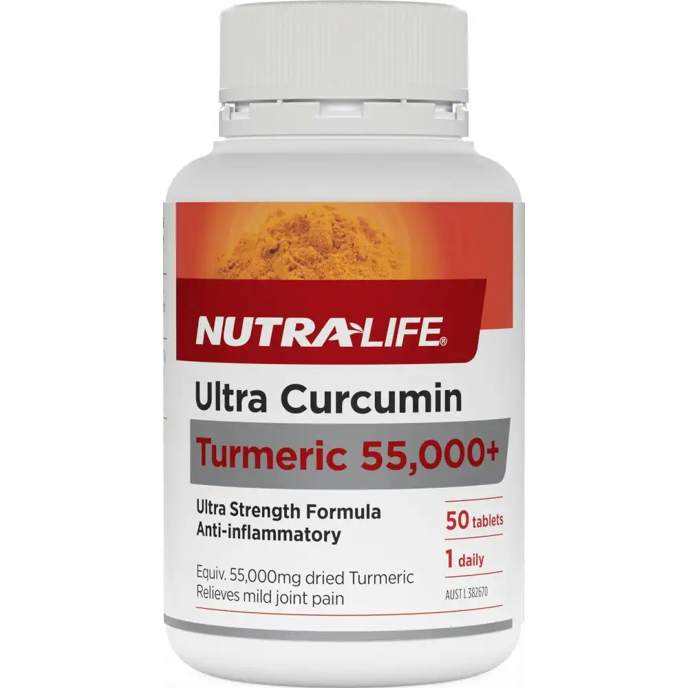 Nutra-Life Ultra Curcumin Turmeric 55,000+ 50T