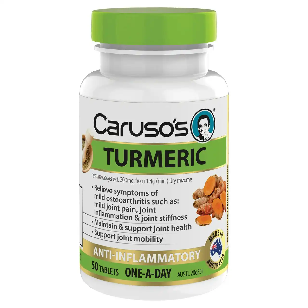 Caruso's Turmeric 50 Tablets