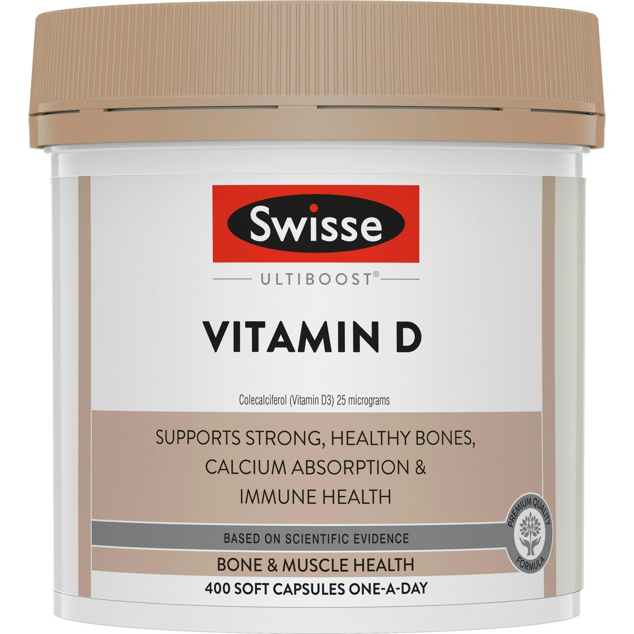 Swisse Ultiboost Vitamin D 400 Capsules